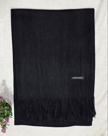 Cashmere Hijab - Black