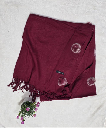 Cashmere one side ball boarder Stoler Special