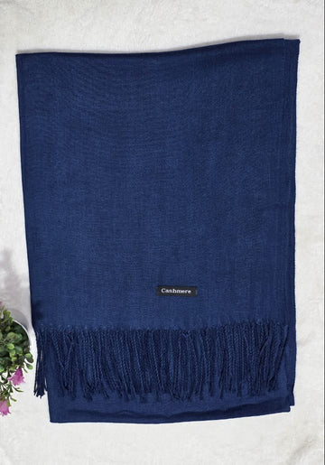 Cashmere Hijab - Navy Blue