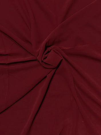 Plain Georgette-MAROON
