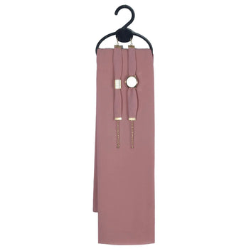 Mauve (dusy pink)-Watch stoler WS-002