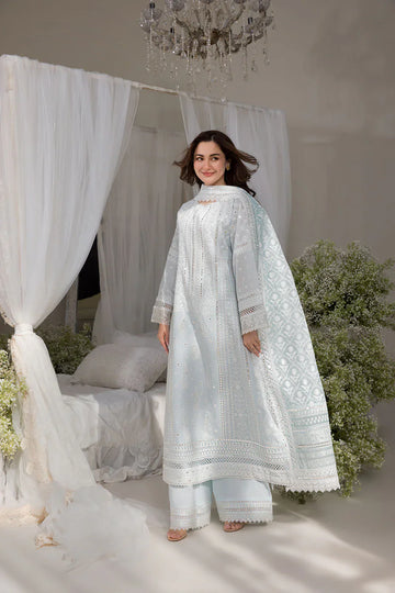 Sobia Nazir 3pc embroidered lawn dress