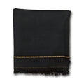 Black Men Wool Shawl