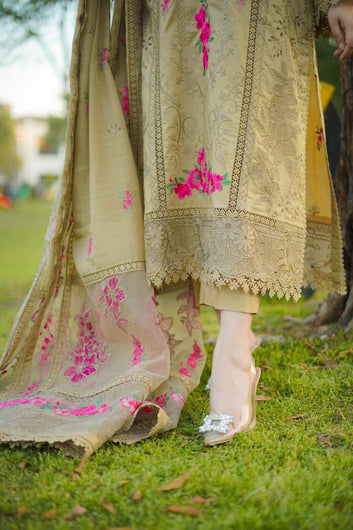 Aneela’s MOST DEMANDING EDITION 03PCS UNSTITCHED SUIT
